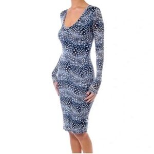 Preowned, BCBGMaxazria Tori Dress, Bodycon, Medium, Modal, Lined